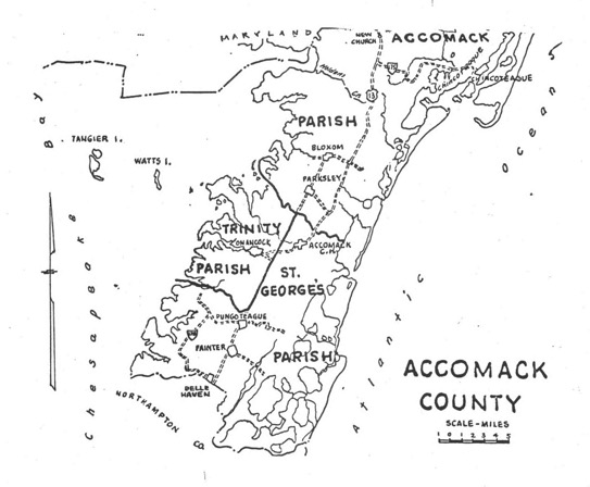 Accomack County Parishes