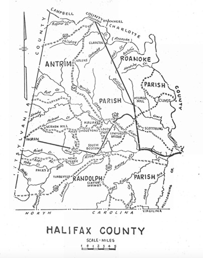 Halifax County Parishes