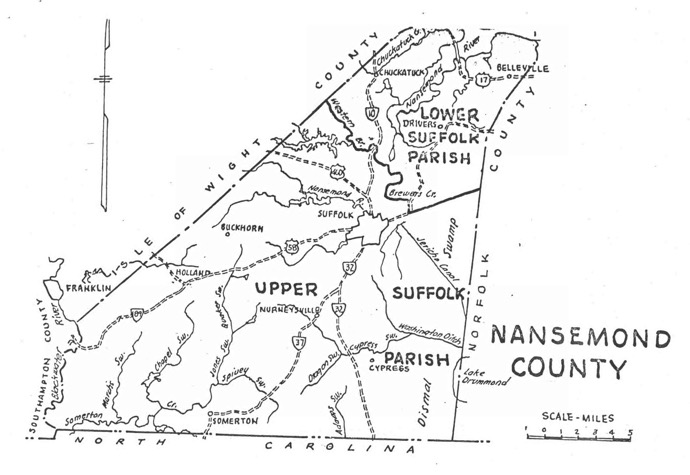 Nansemond County Parishes