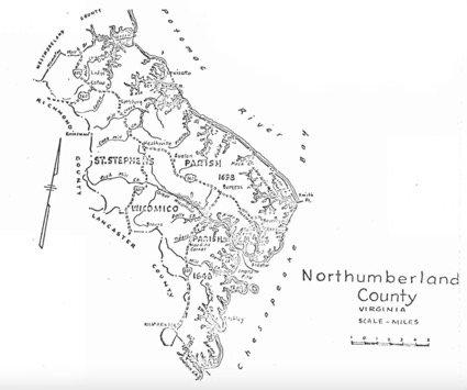 Northumberland County Parishes